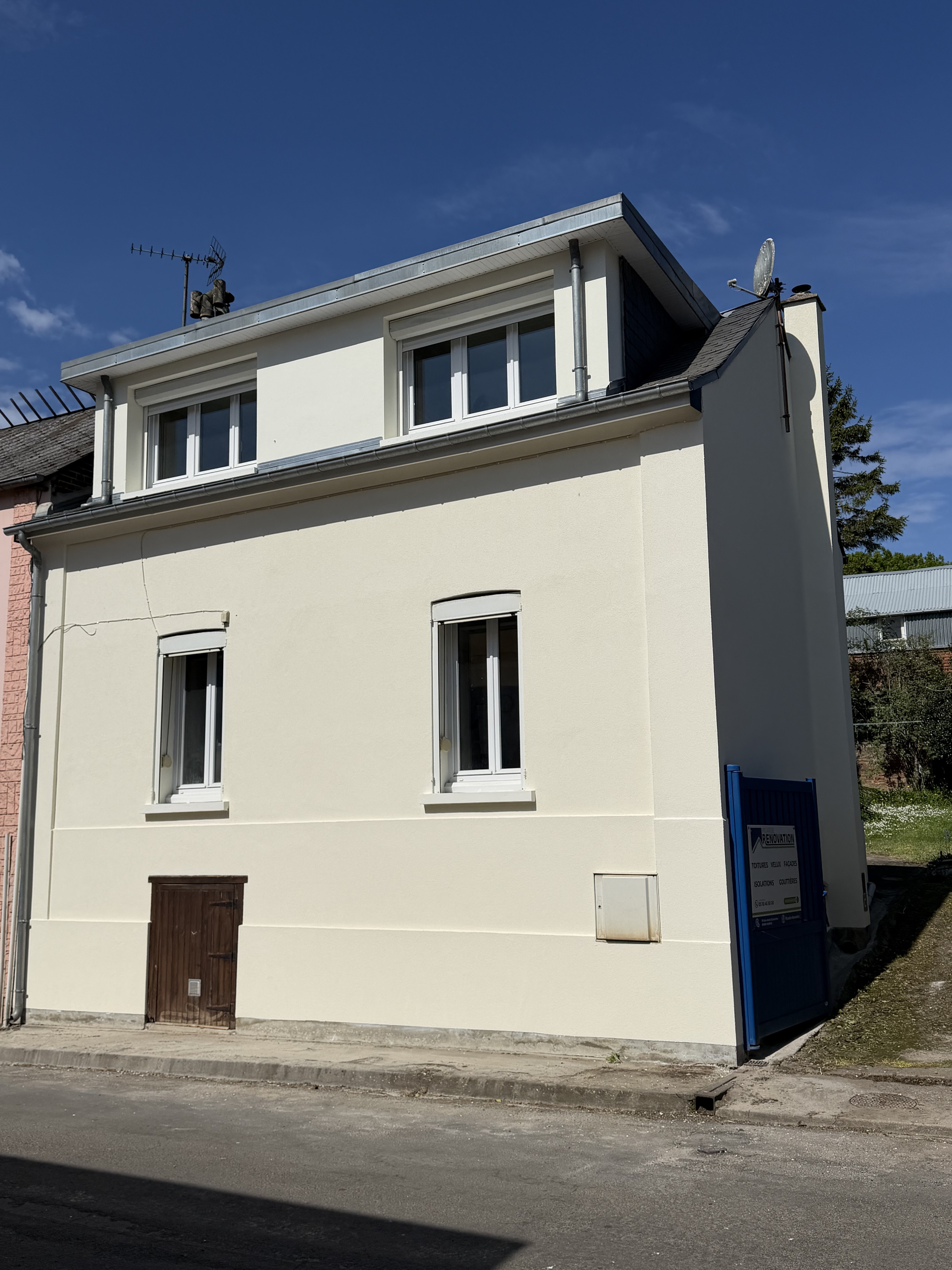 Façade rénovée