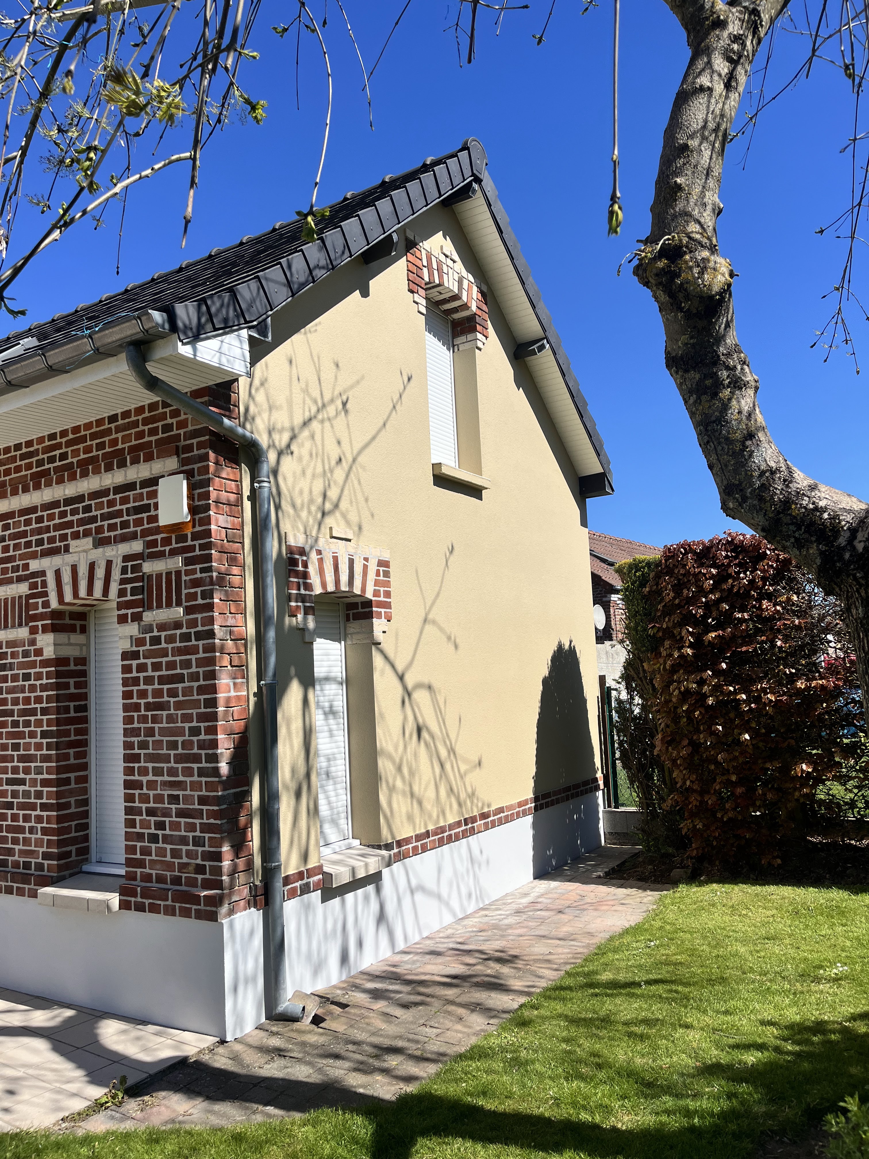 Façade rénovée