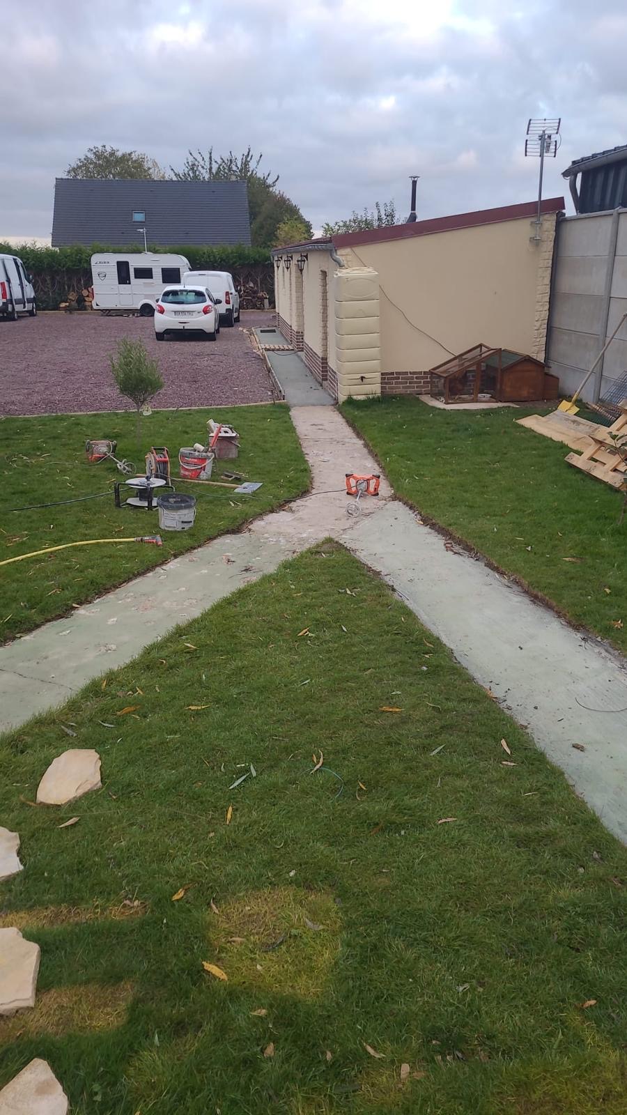 Préparation du terrain