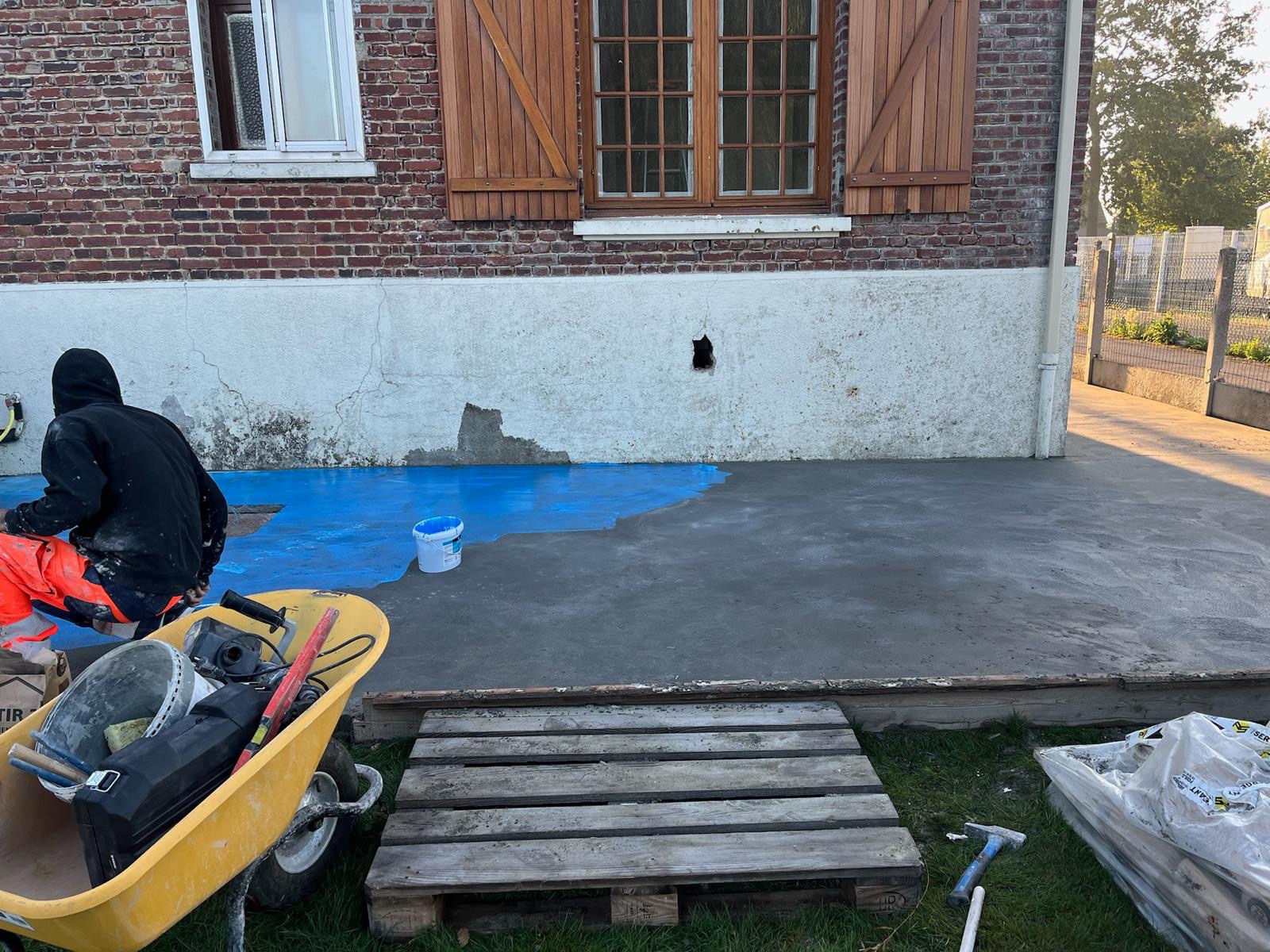 Préparation — chape et primaire d'accroche